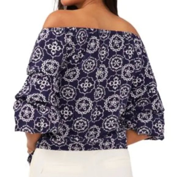 SAM & JESS Petite Ruched Top - size PM - UEC - Picture 5 of 5